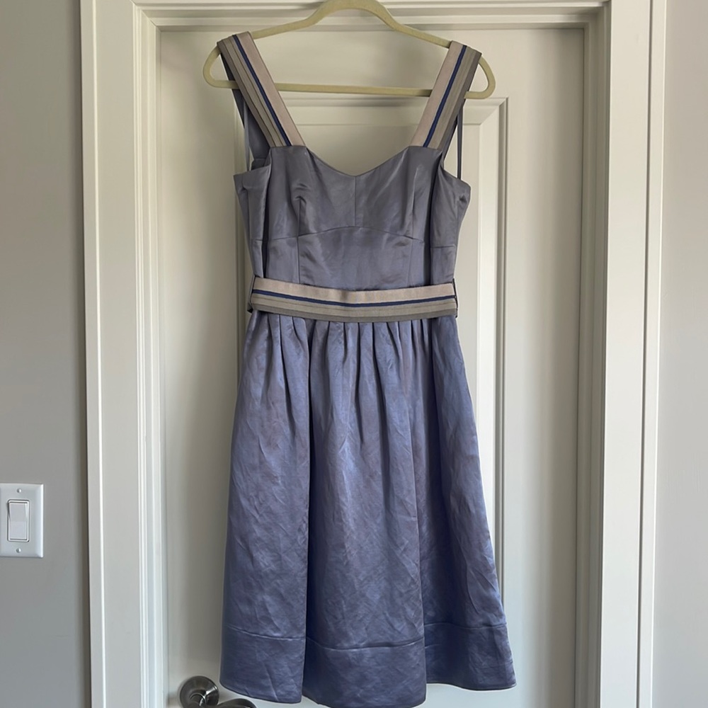 Nougat London sold Dress with grosgrain belt. Size 2 but US 6